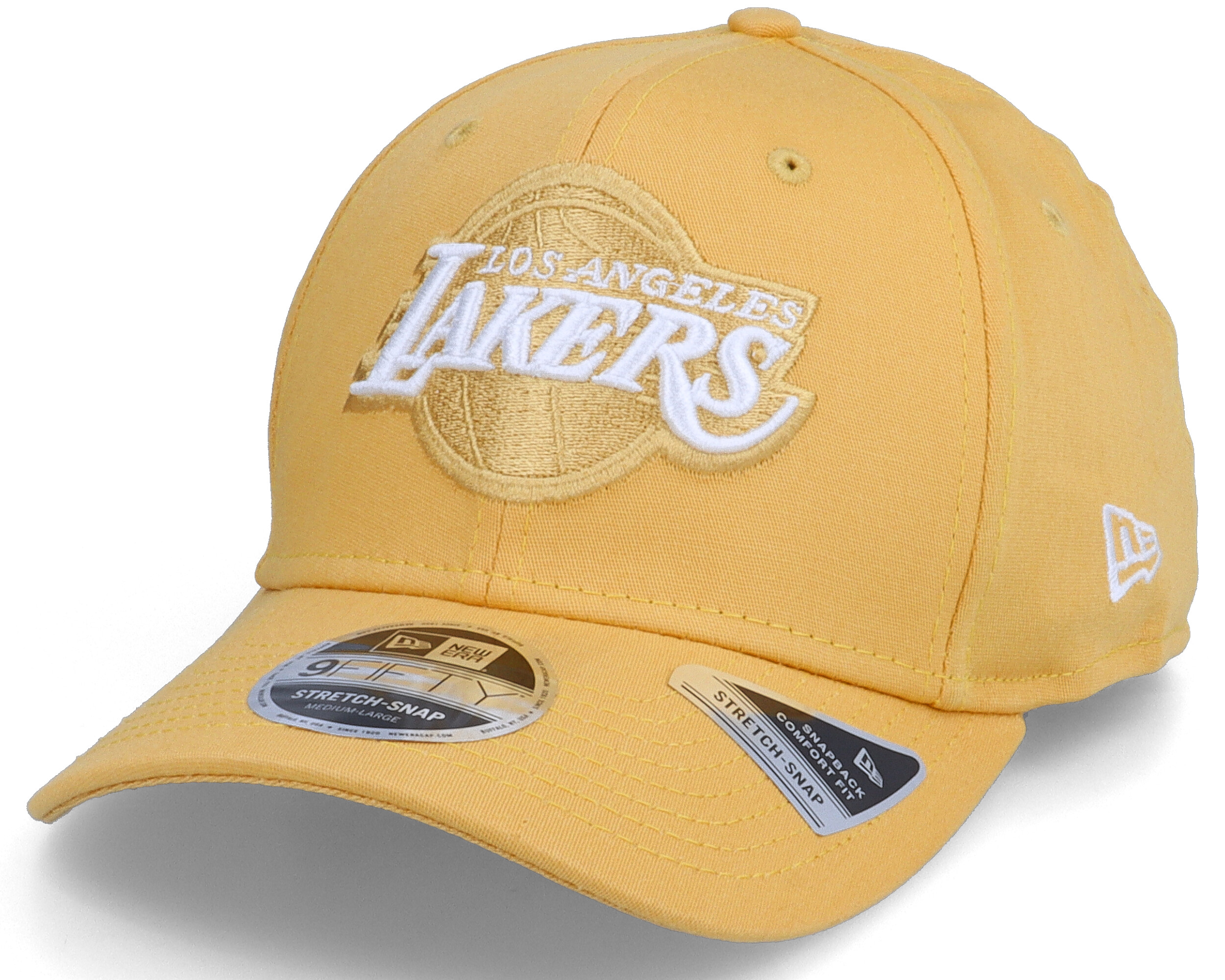 Los Angeles Lakers League Essential 9FIFTY Yellow Adjustable New Era cap