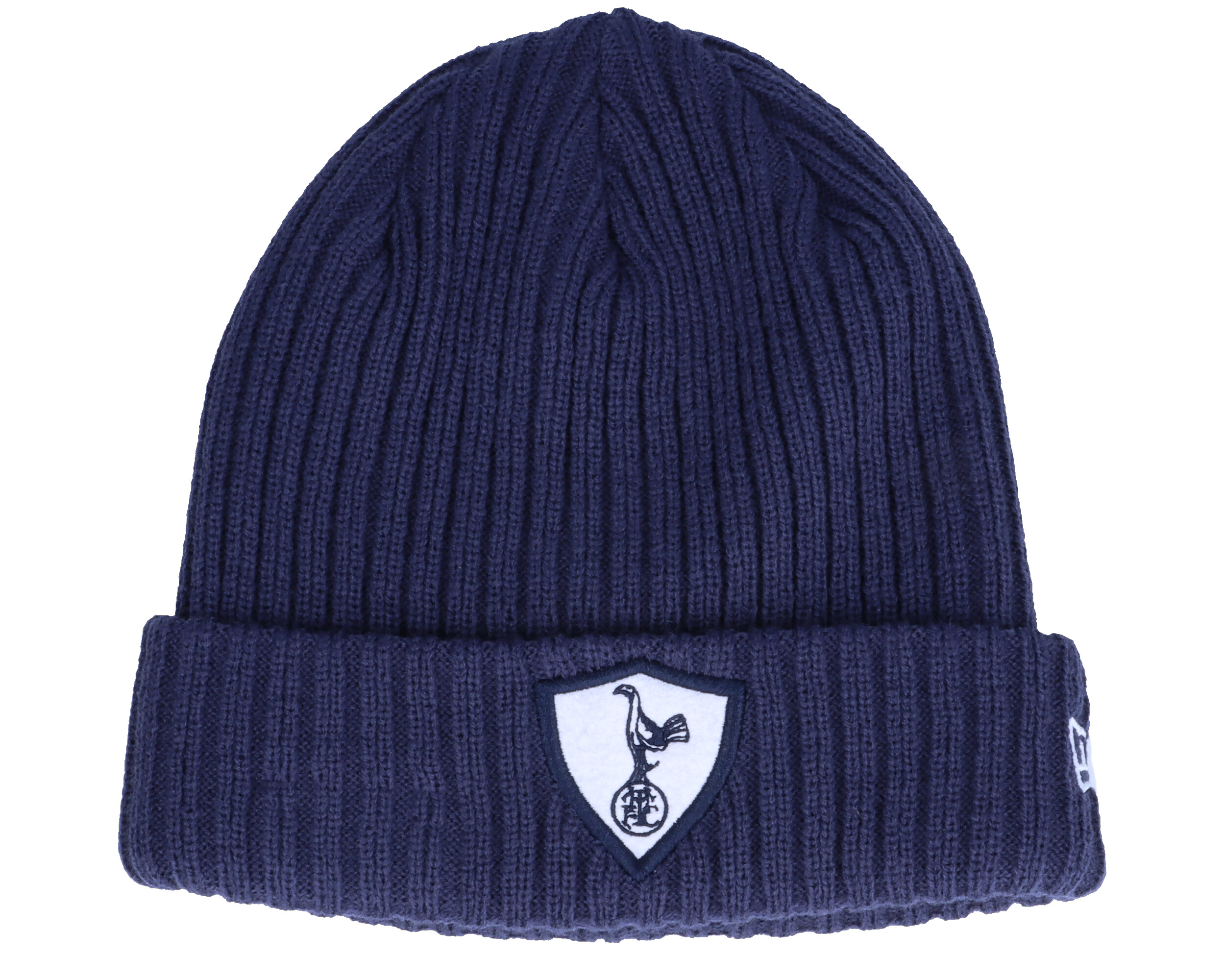 Tottenham Hotspur Waffle Cuff Knit Blue Cuff New Era beanie