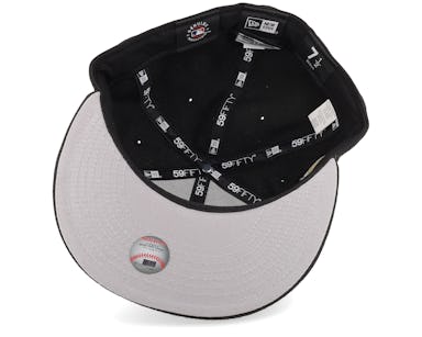 New York Yankees Midnight Luxe 59FIFTY Black/White Fitted - New