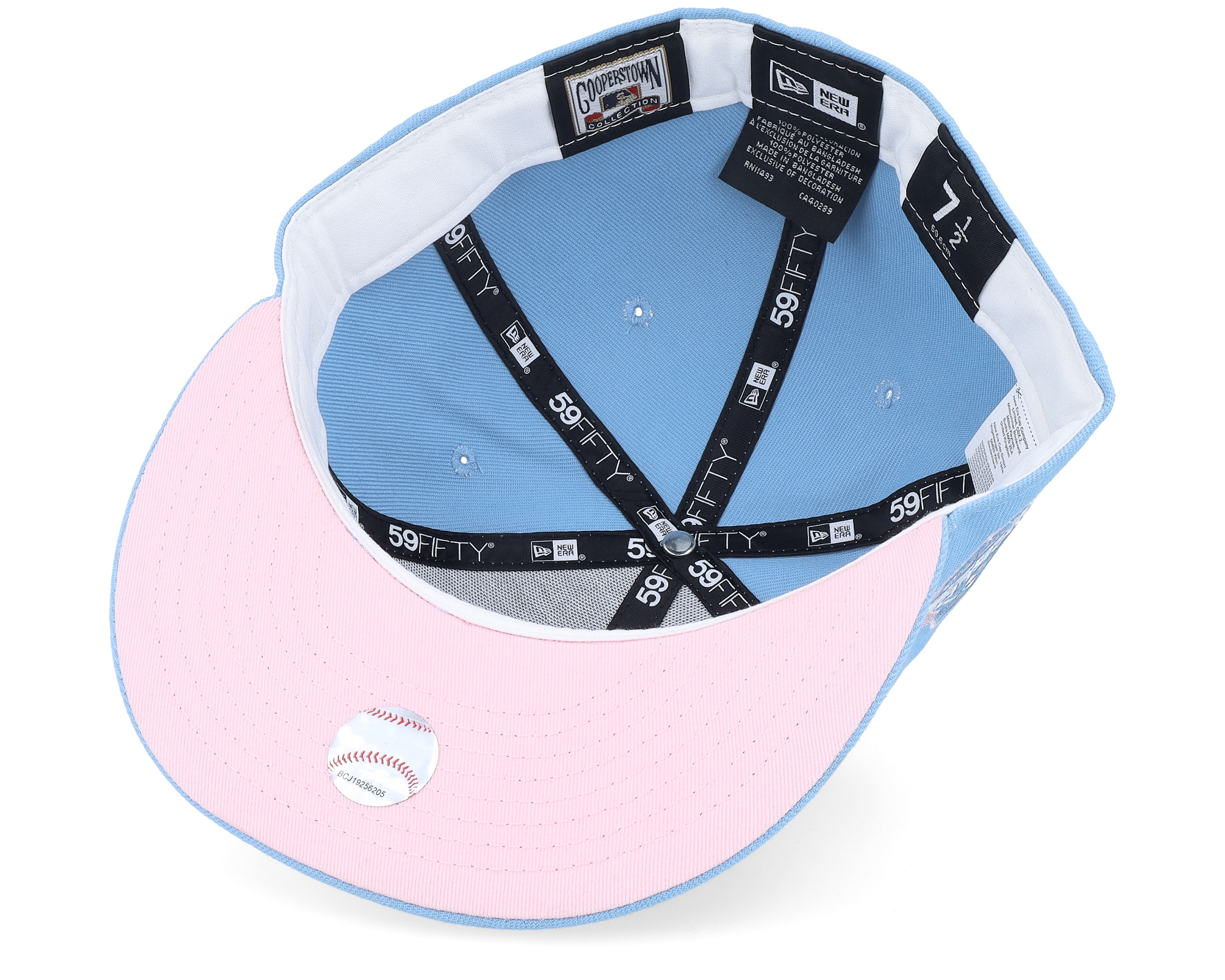 【US限定】NEW ERA 59FIFTY Miami Marlins WS1997 White/Pink New Era Florida Marlins Fitted Hat Pink 59FIFTY Cap Sports