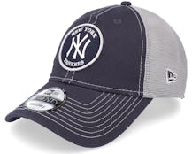 New York Yankees 9TWENTY Circle B7 Navy/Grey Trucker - New Era