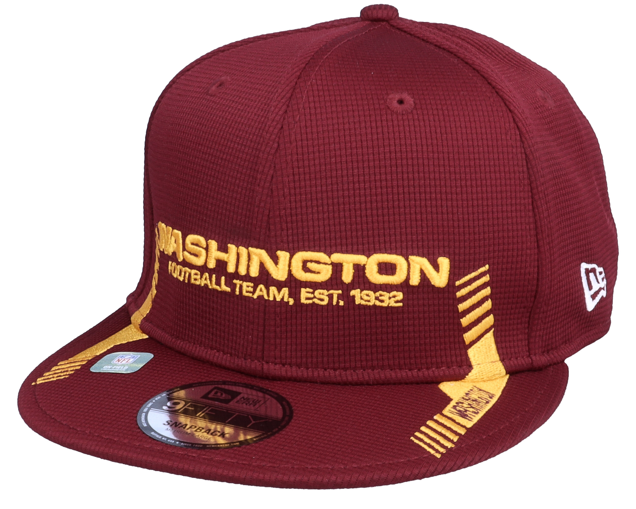 Washington Commanders NFL21 Side Line 9FIFTY Maroon Snapback - Main Image