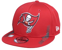 Tampa Bay Buccaneers NFL21 Side Line 9FIFTY Red Snapback - New Era