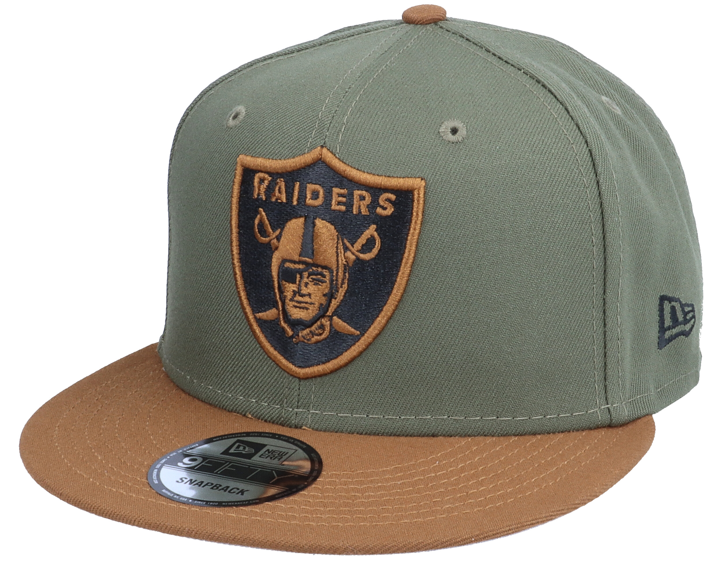 Mitchell & Ness Nfl Las Vegas Raiders Seasonal Team Logo 110 Snapback Cap  in Green
