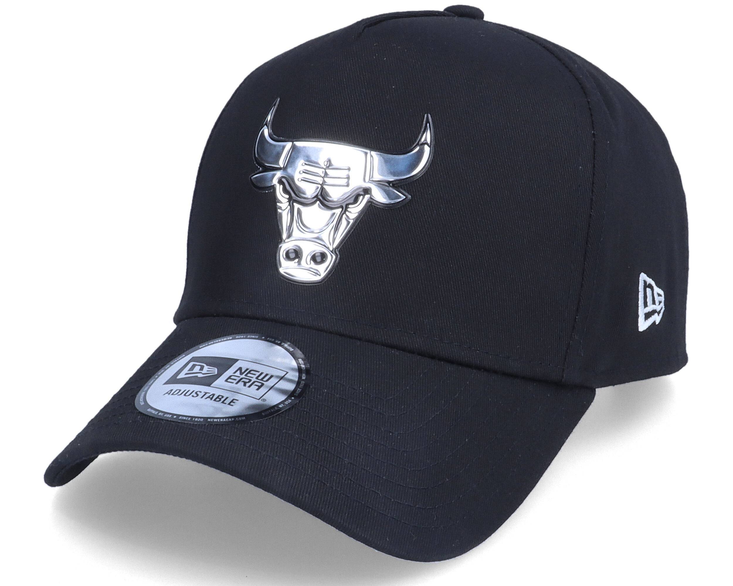 Hatstore Exclusive x Chicago Bulls Silver Badge A-frame - New Era cap ...