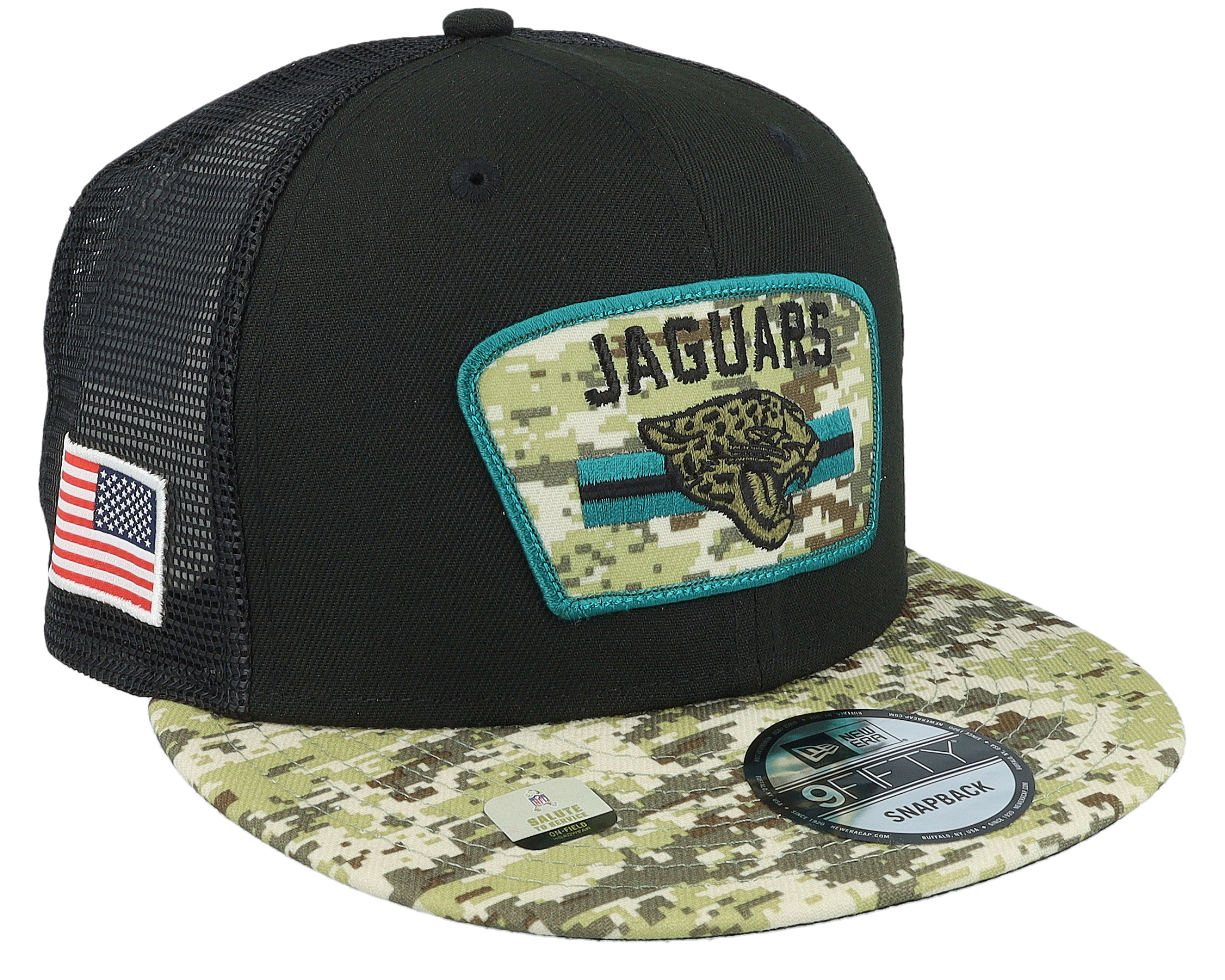 Jacksonville Jaguars Salute to Service Cuffed Knit Hat