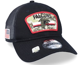 Atlanta Falcons NFL Salute To Service 9TWENTY Black Trucker - New Era