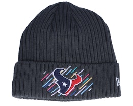 Houston Texans NFL21 Crucial Catch Knit Dark Grey Cuff - New Era