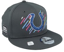 Indianapolis Colts NFL21 Crucial Catch 9FIFTY Dark Grey Snapback - New Era