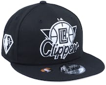 Los Angeles Clippers NBA21 Tip Off 9FIFTY Black Snapback - New Era