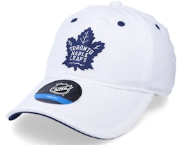 Kids Toronto Maple Leafs Fashion Logo Slouch White Dad Cap - Outerstuff