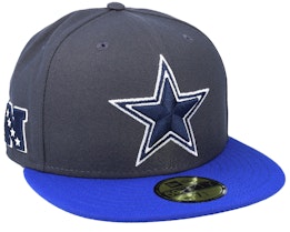 Dallas Cowboys NFL 59FIFTY Charcoal/Blue Fitted - New Era