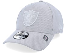 Las Vegas Raiders Mono Team Colour 9FORTY Grey Adjustable - New Era