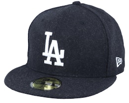 Los Angeles Dodgers Melton 59FIFTY Black Fitted - New Era