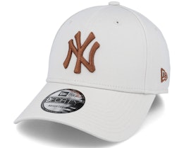 New York Yankees League Essential 9FORTY Stone/Brown Adjustable - New Era