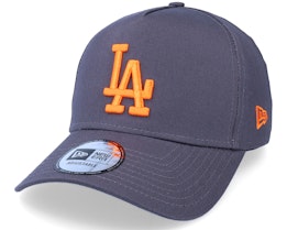 Los Angeles Dodgers League Essental E-Frame Dark Grey/Orange Adjustable - New Era