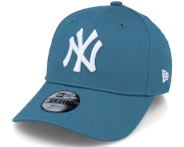 Kids New York Yankees League Essential 9FORTY Blue/White Adjustable - New Era