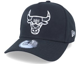 Chicago Bulls Black And Silver E-Frame Black Adjustable - New Era