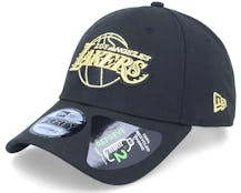 Los Angeles Lakers Black And Gold 9FORTY Black Adjustable - New Era