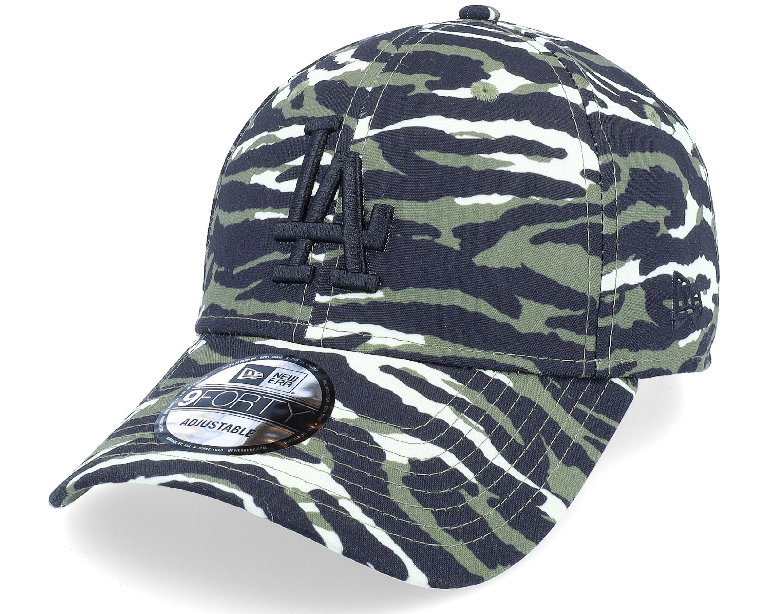 Los Angeles Dodgers Print 9FORTY Camo Adjustable - New Era cap ...