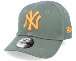 Kids New York Yankees League Essential 9FORTY Olive Adjustable - New Era