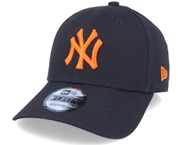 New York Yankees League Essential 9FORTY Black/Orange Adjustable - New Era