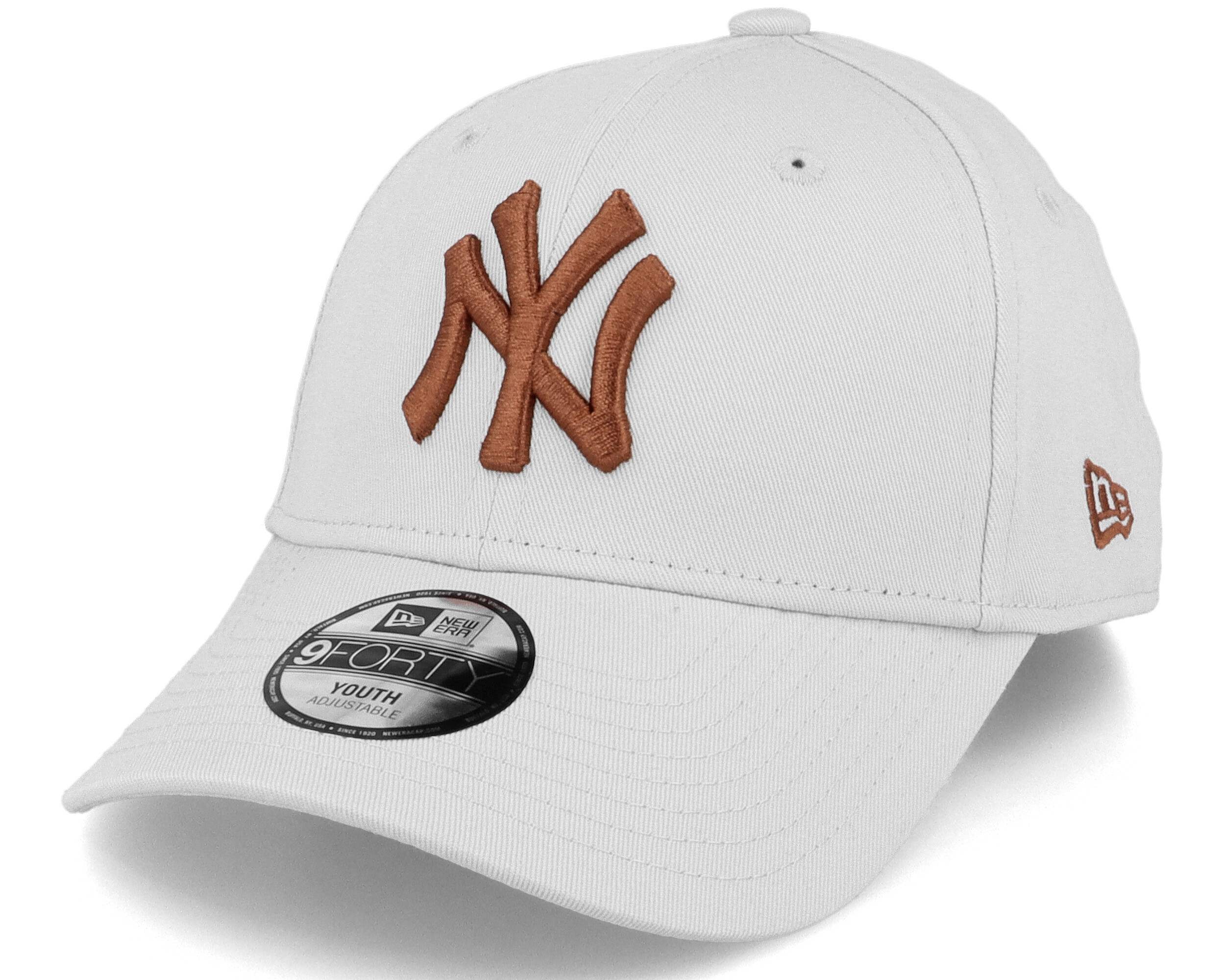 New Era League Essential 9Forty New York Yankees Cap (brown/stone)