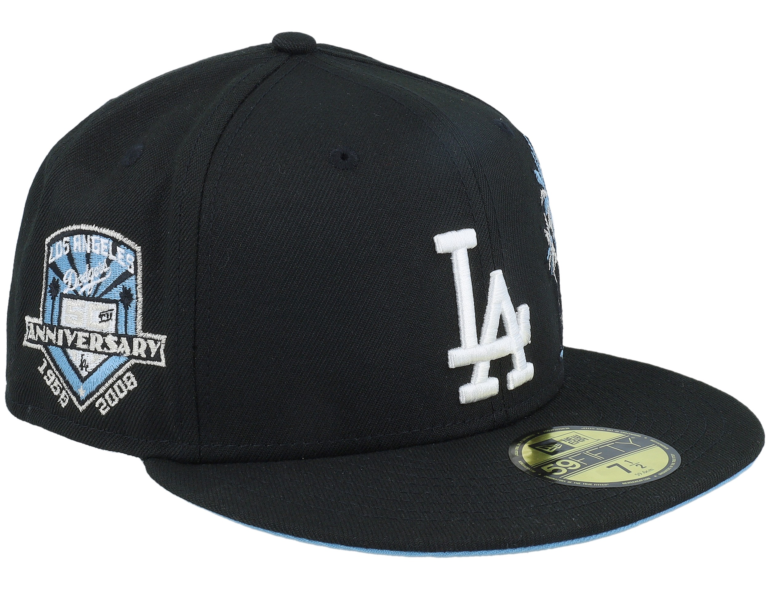 Los Angeles Dodgers Midnight Avenue 59FIFTY 50th Black/Sky