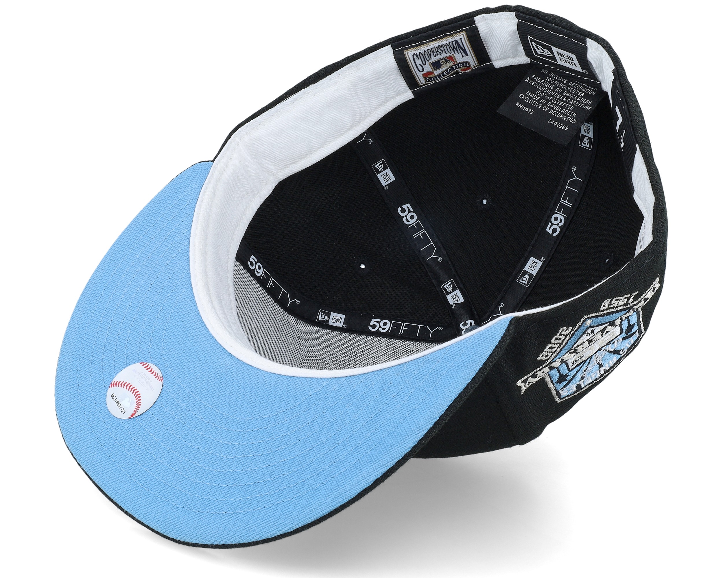 Los Angeles Dodgers Midnight Avenue 59FIFTY 50th Black/Sky