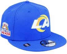 Los Angeles Rams NFL Patch Up 9FIFTY Blue Snapback - New Era