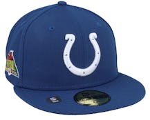 Indianapolis Colts NFL Patch Up 59FIFTY Royal Fitted - New Era