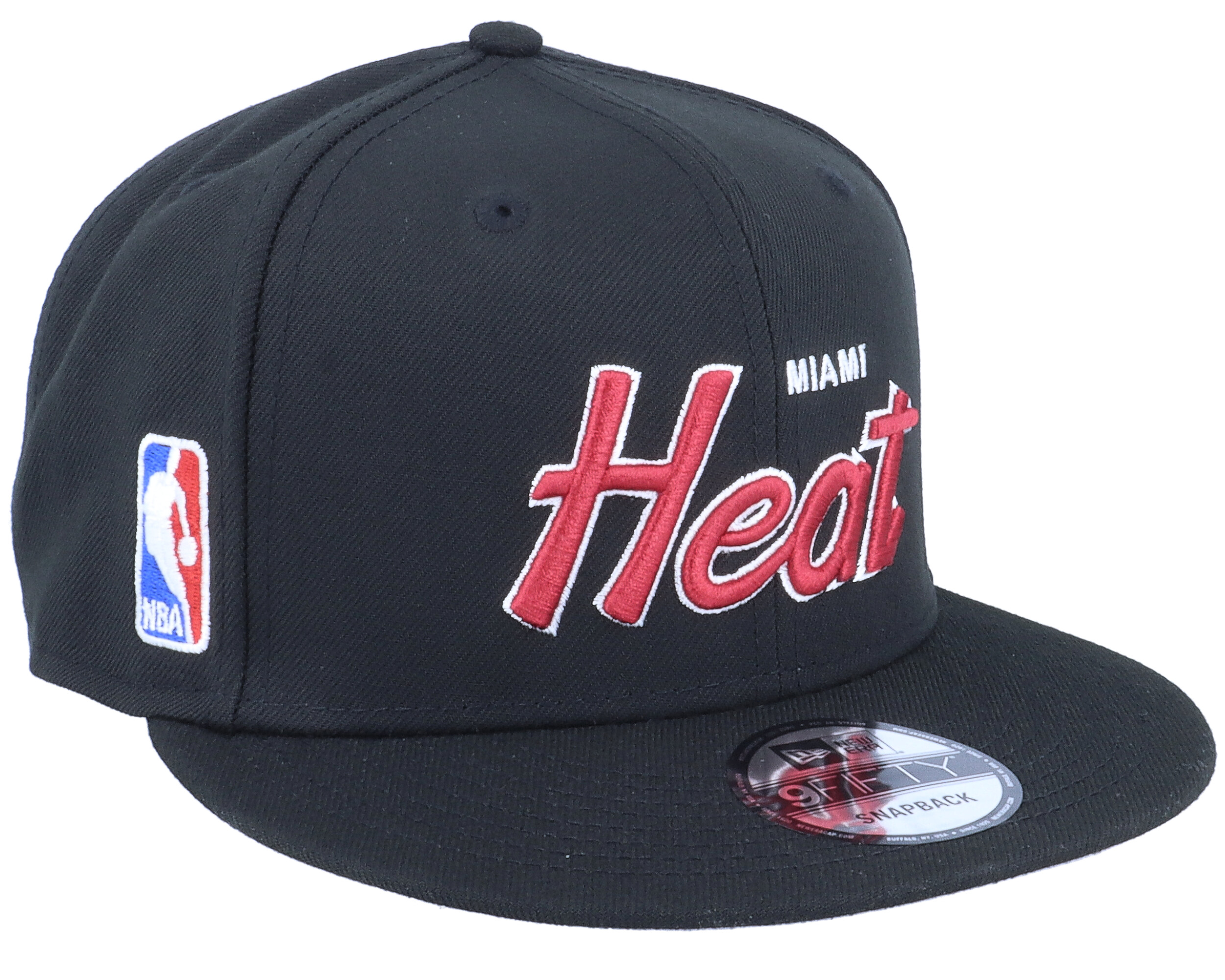 Miami Heat NBA Script Up 9FIFTY Black Snapback