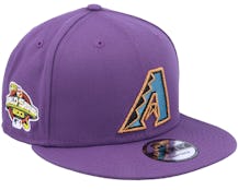 Arizona Diamondbacks MLB Patch Up 9FIFTY Purple Snapback - New Era