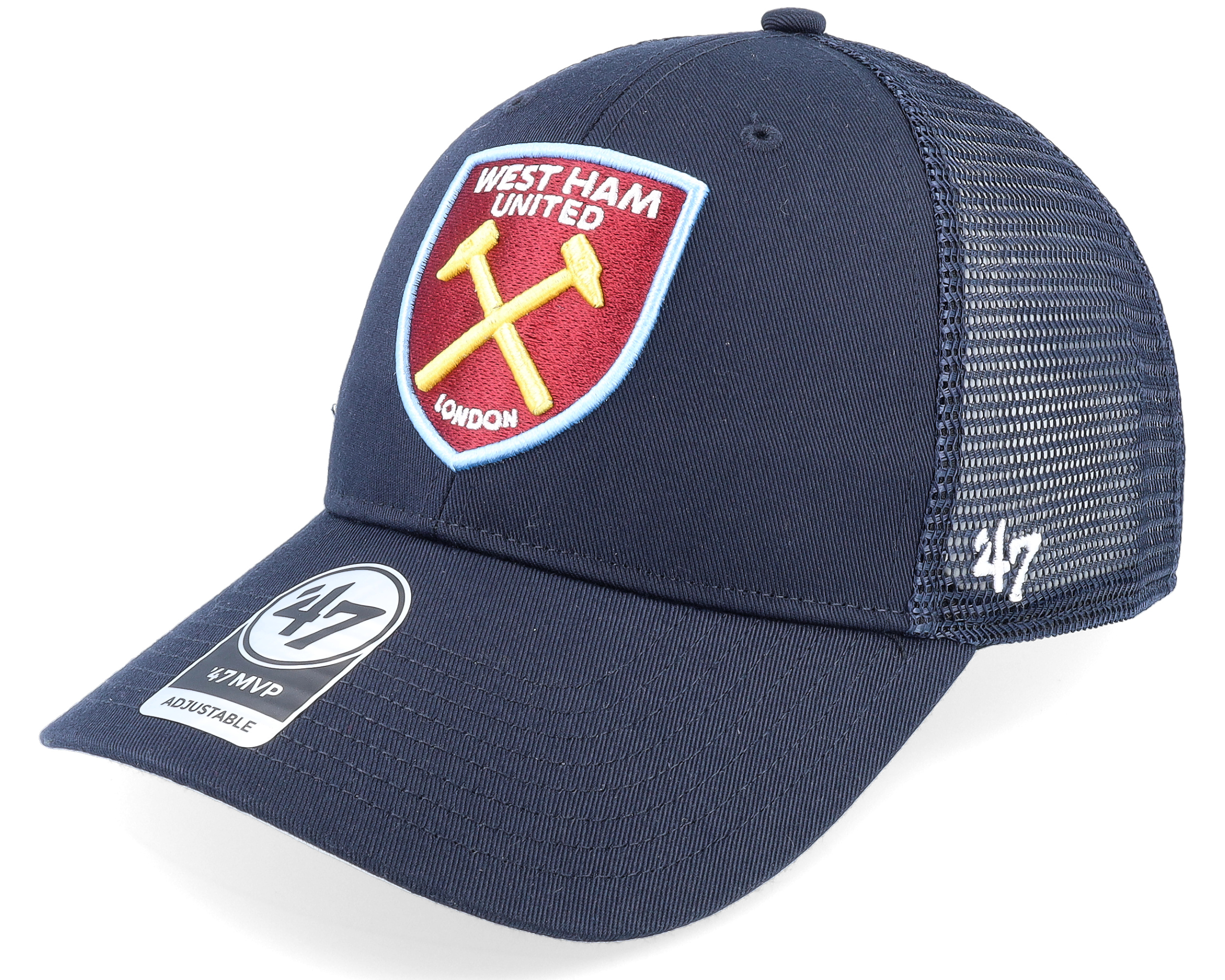 Mvp Navy West Ham New Era Cap West Ham United Fc Defrost Mvp Navy