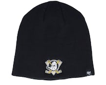Anaheim Ducks NHL Black Beanie - 47 Brand