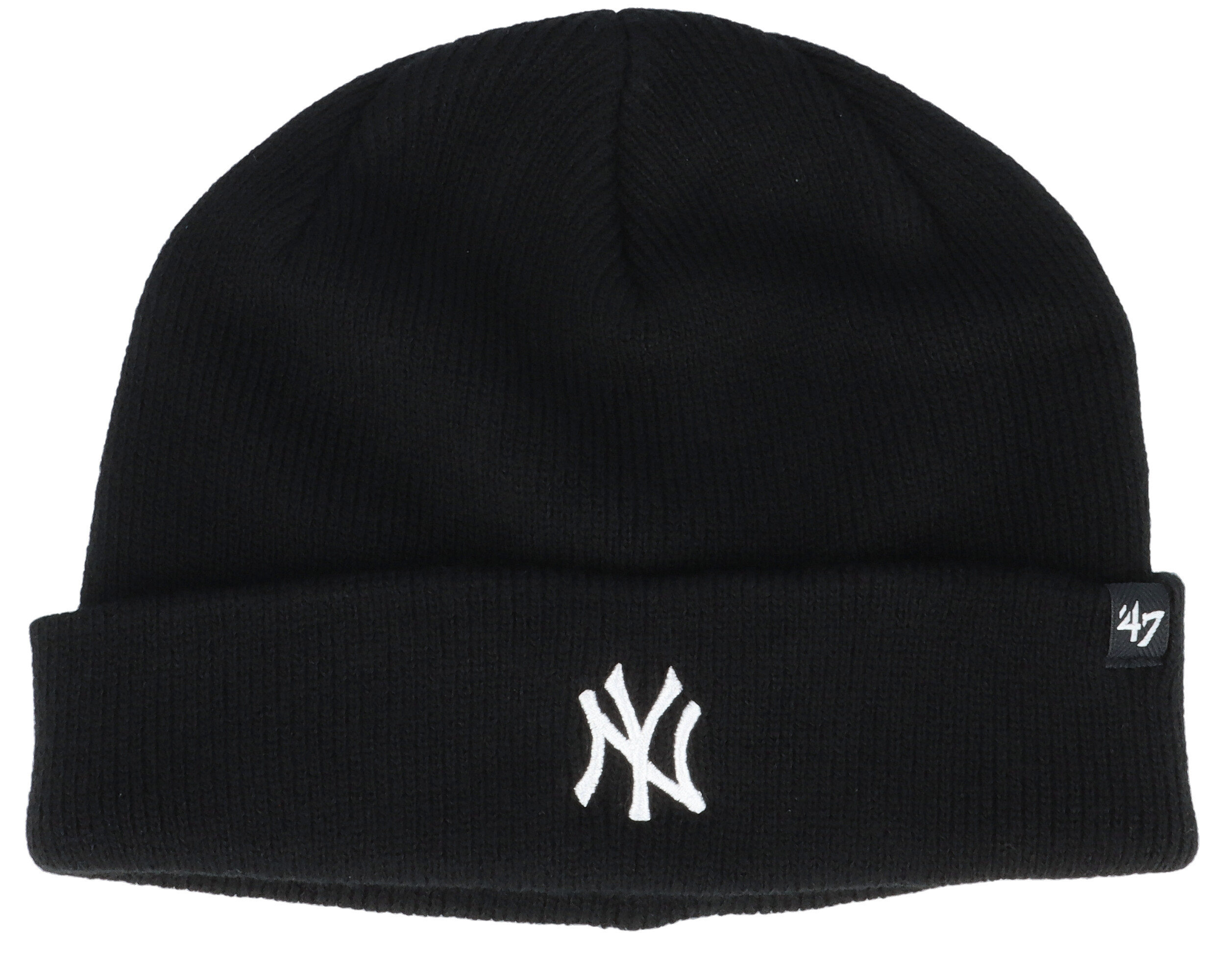 New York Yankees MLB Randle Black Short Beanie - 47 Brand beanie 