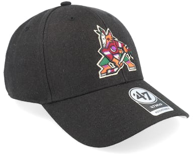 Men's '47 Charcoal Arizona Coyotes Beulah MVP Snapback Hat