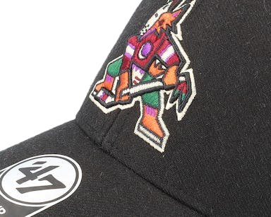 Arizona Coyotes Inaugural Season Patch Snapback '47 MVP NHL Cap Khaki
