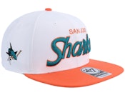Hatstore Exclusive x San Jose Sharks Script Snapback