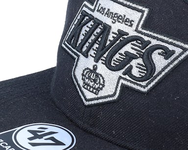 47 Brand male- Exclusive NHL Los Angeles Kings Throwback NWA Script  Gray/Black & Green Undervisor w/SidePatch Snapback Size: OSFM Adjustable