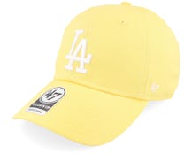 Los Angeles Dodgers MLB Clean Up Maize Dad Cap - 47 Brand