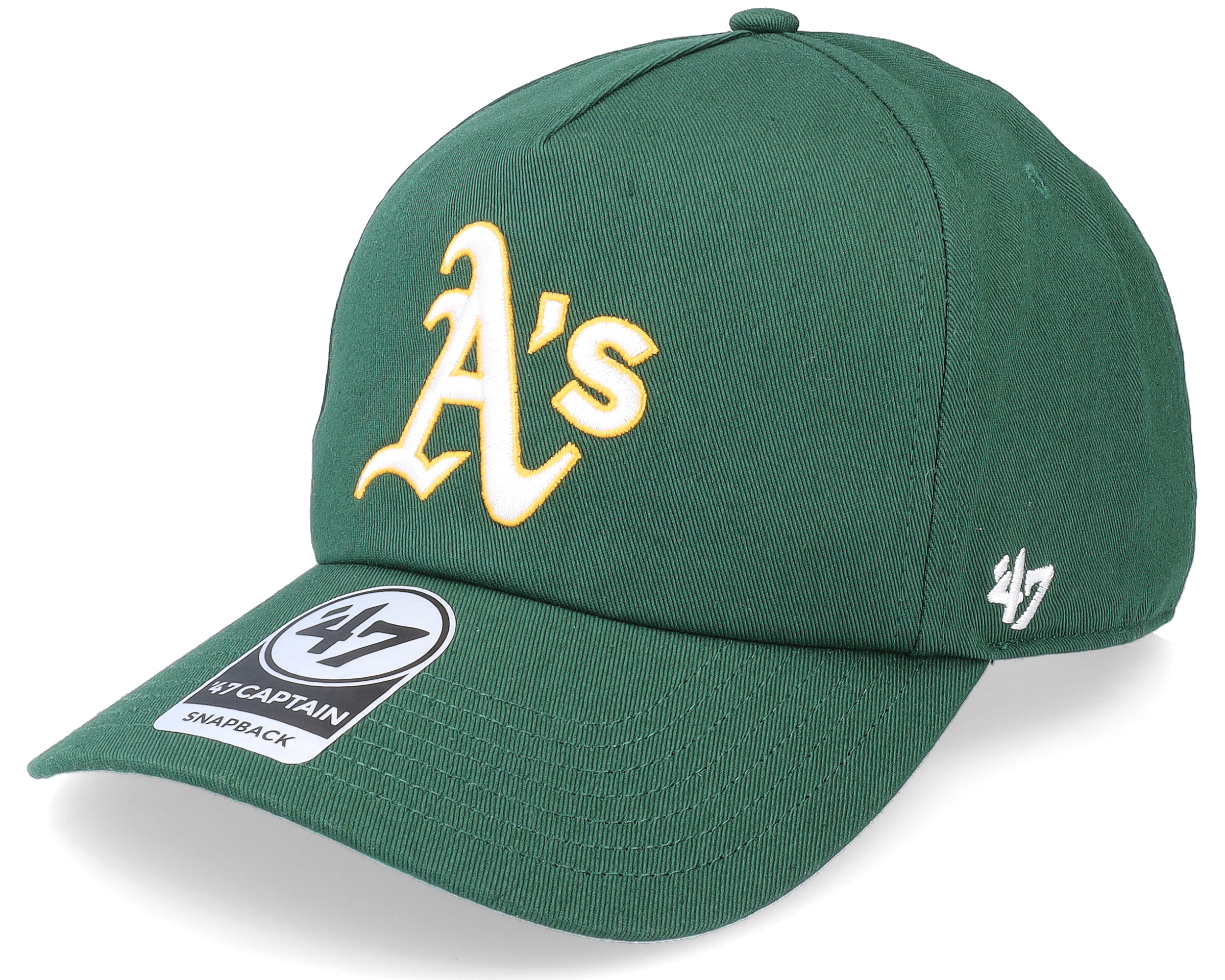 47Brand Oakland Athletics Dark Green Nantasket Captain Snapback Hat