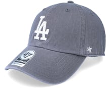 Los Angeles Dodgers MLB Clean Up Charcoal Dad Cap - 47 Brand