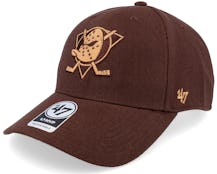 Anaheim Ducks NHL MVP Brown Adjustable - 47 Brand