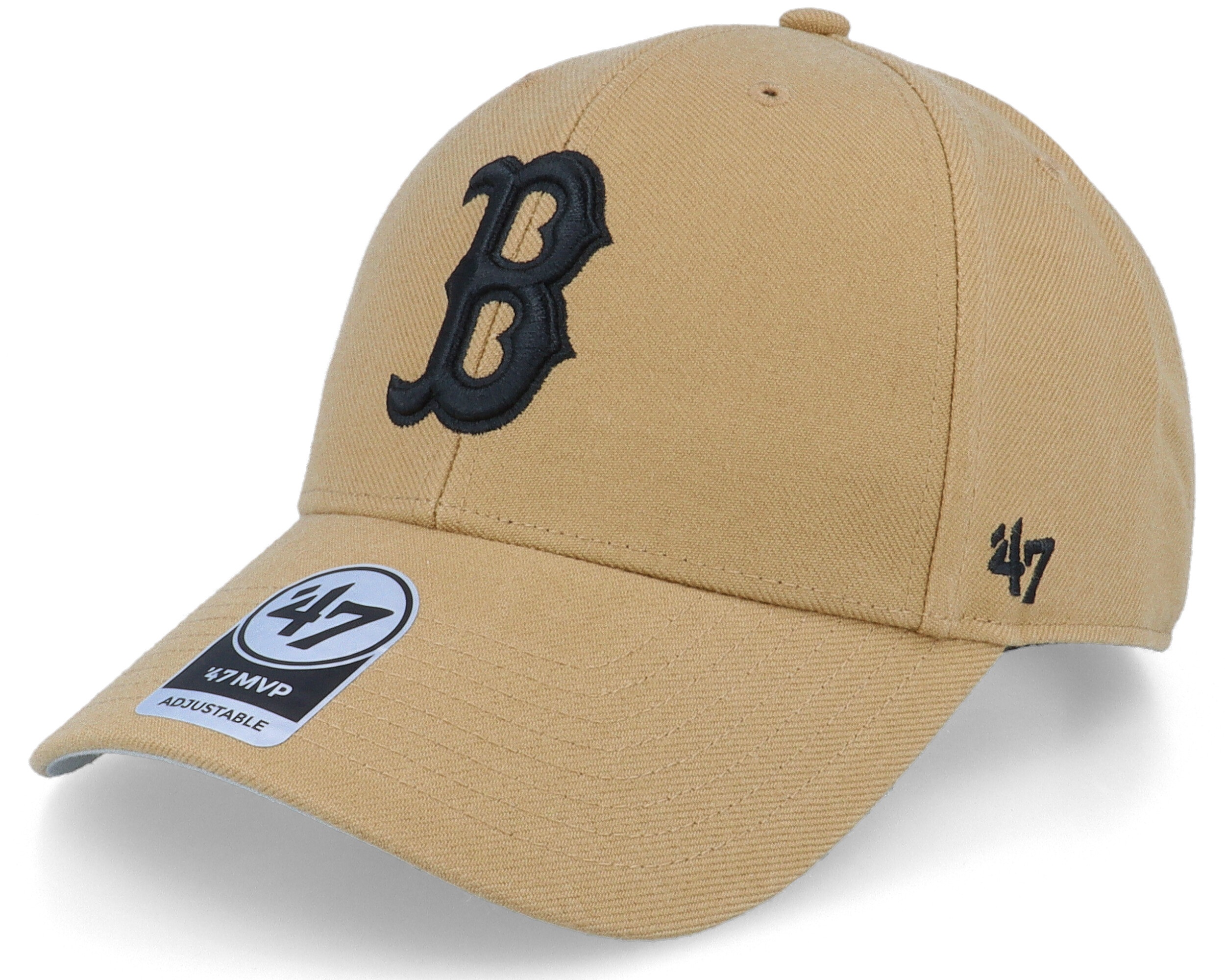Hatstore Exclusive x Boston Red Sox Woolish Khaki Adjustable - 47 Brand cap