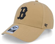 Hatstore Exclusive x Boston Red Sox Woolish Khaki Adjustable - 47 Brand