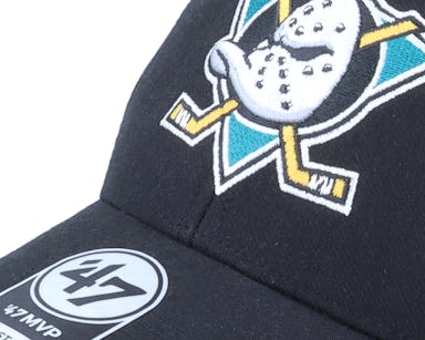 47 Brand - Cap NHL Anaheim Ducks MVP, Unisex, Black, OSFA