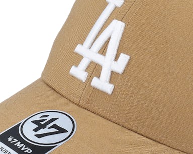 Los Angeles Dodgers MLB MVP Camel Adjustable - 47 Brand cap