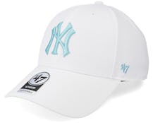 New York Yankees MLB Mvp White Adjustable - 47 Brand