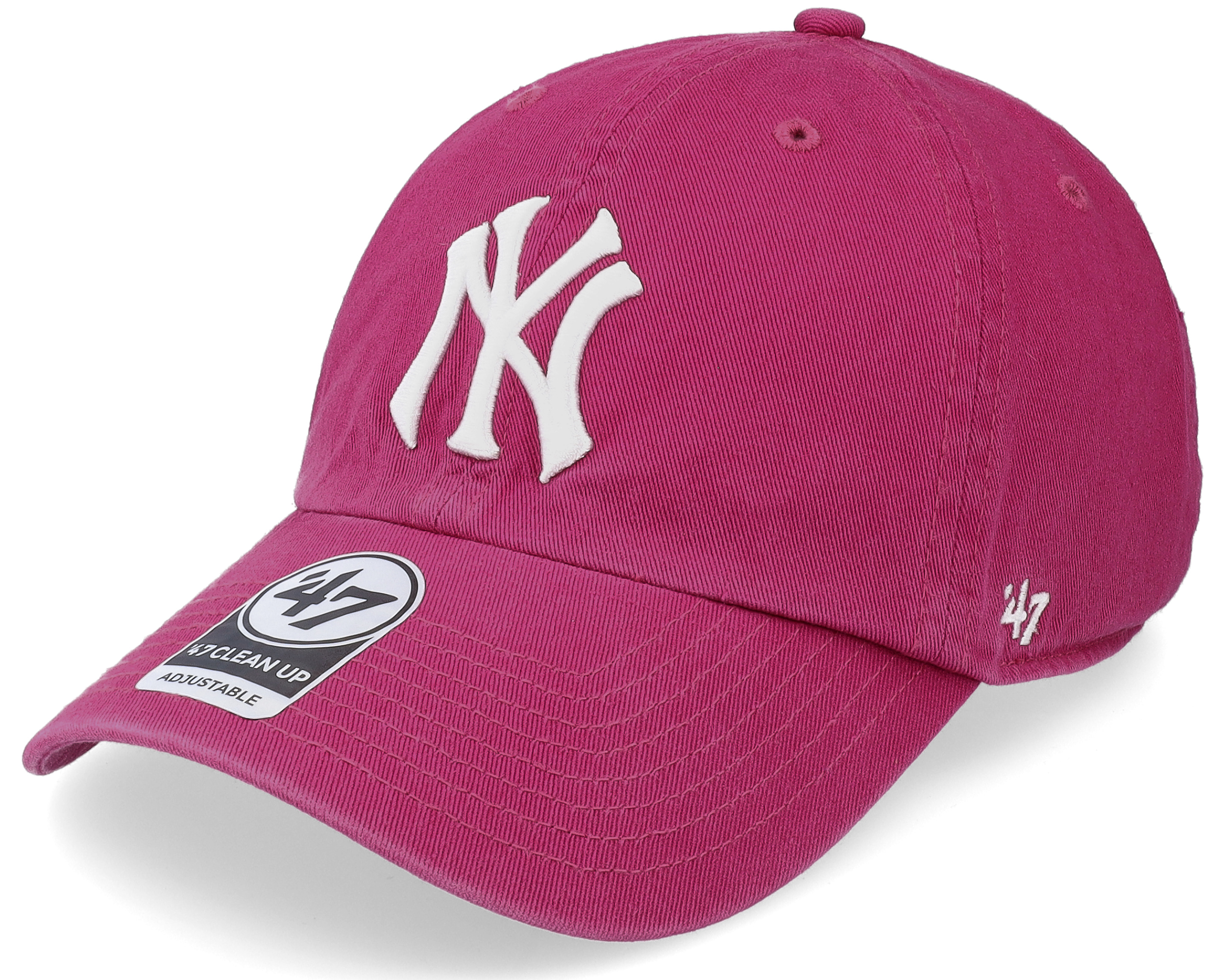 Women's New York Yankees '47 Pink Clean Up Adjustable Hat